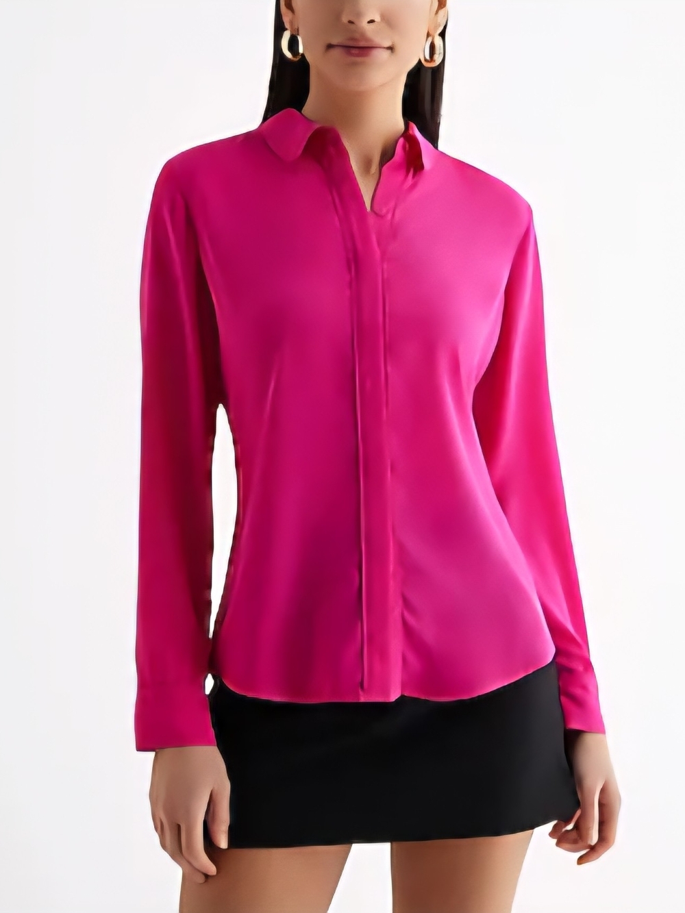 Express Georgette Portofino Shirt